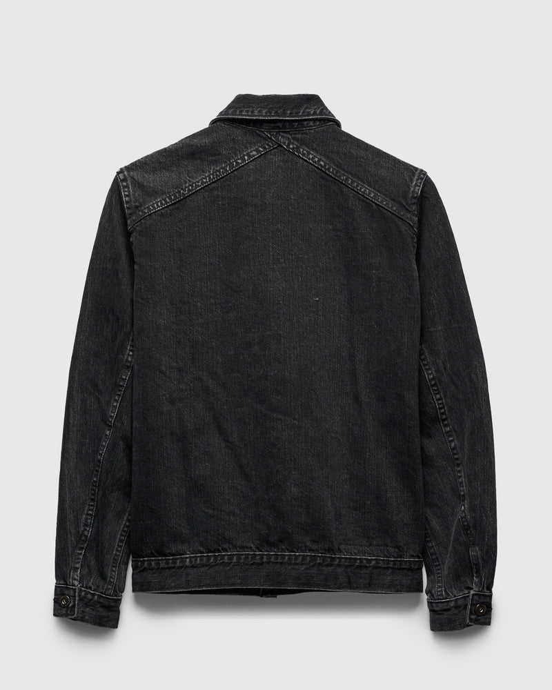 222x Stonewashed Type-3 Denim Jacket in Black