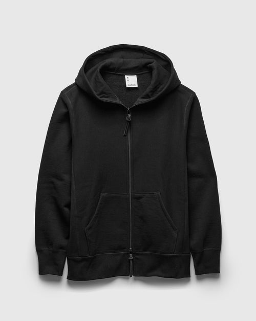 Heavyweight Zip Hoodie in Black