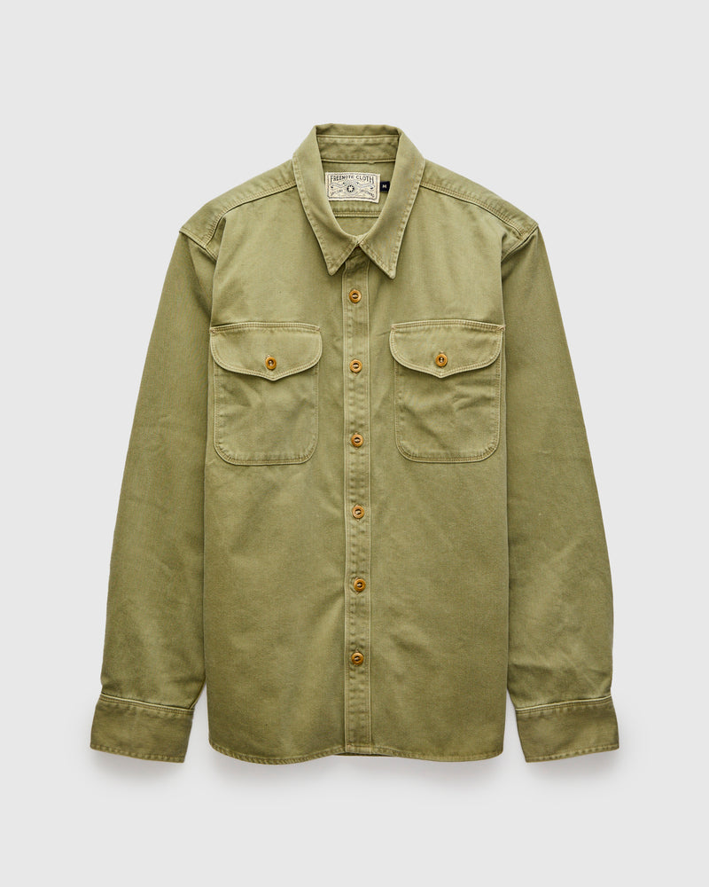 Utility Shirt in Olive