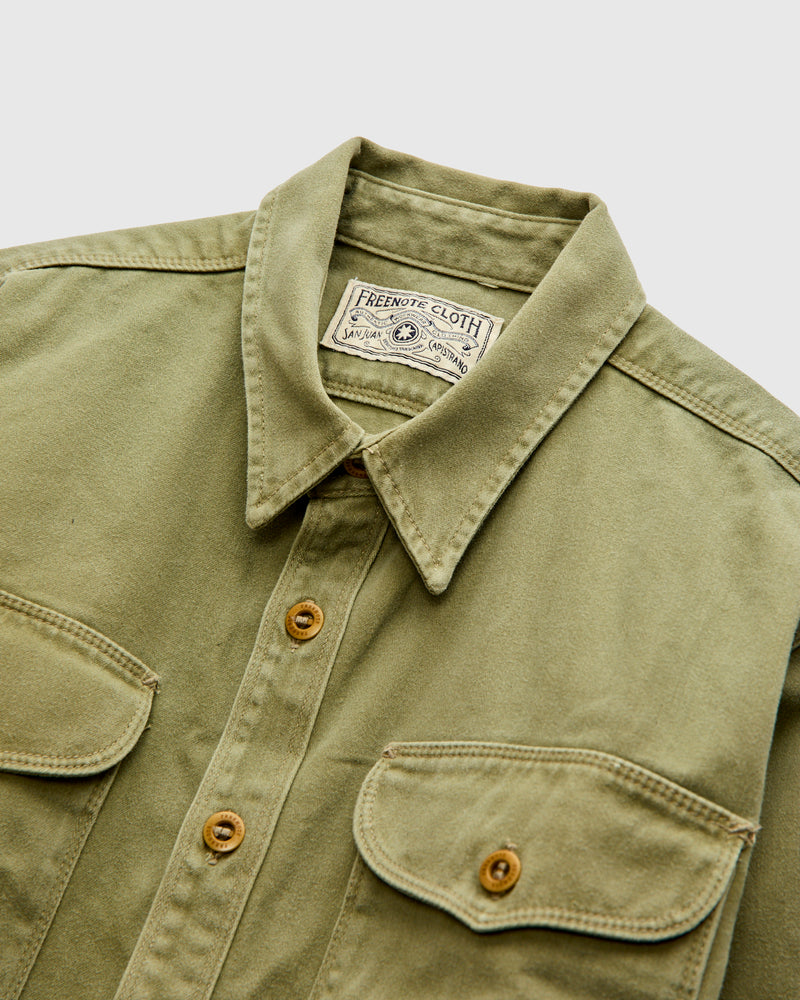 Utility Shirt in Olive