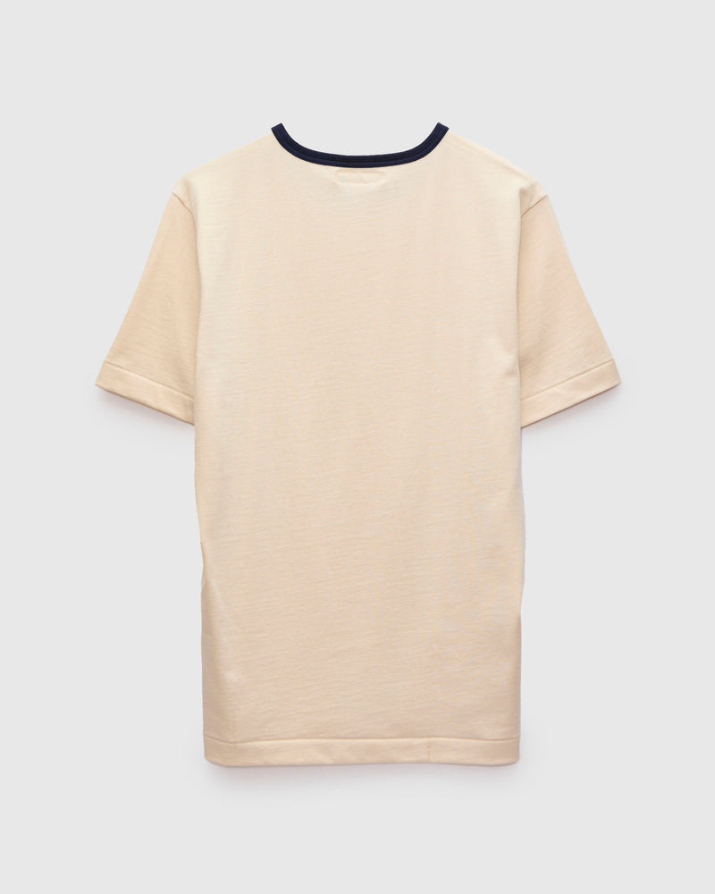 2M15B "Good Originals" Vintage Machine 6.8oz Jersey T-Shirt in Natural/Ink