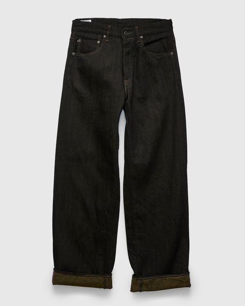 222-BKOL "Kiraku" 12oz Selvedge Denim - Super Wide Straight Fit