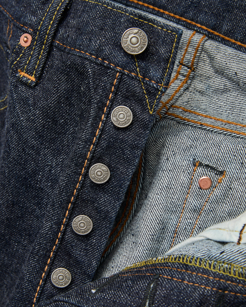 PBE-003 17oz Beige Core Pop-up Selvedge Denim - Regular Straight Fit
