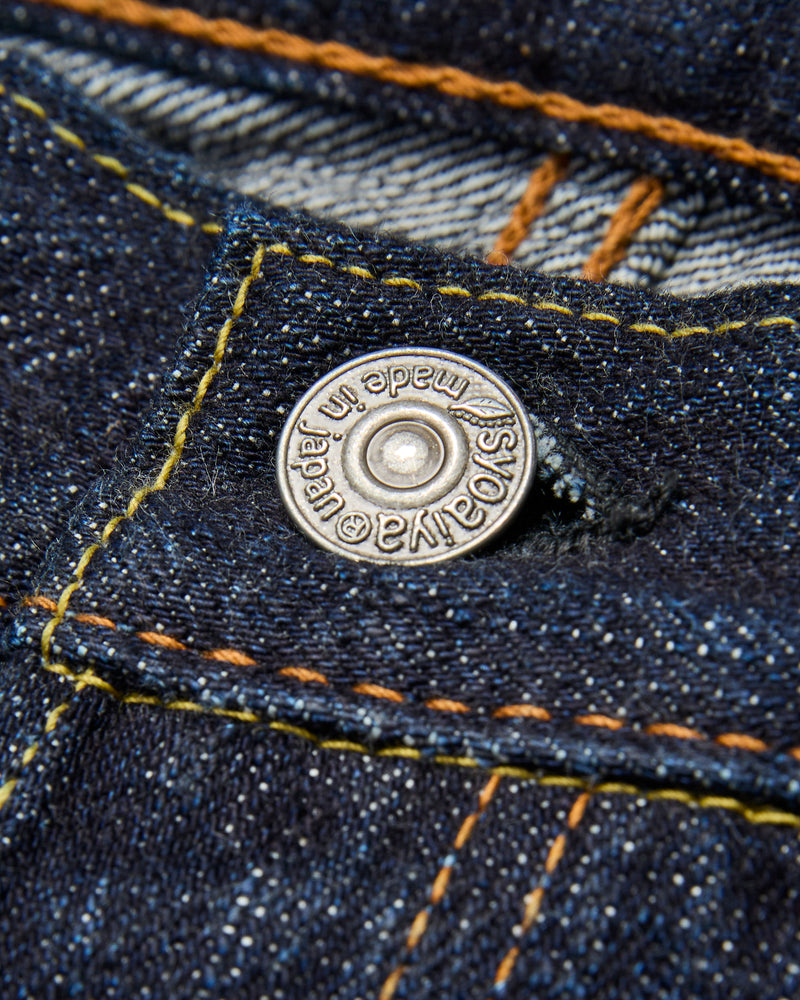 XX-003 14oz Rinsed Selvedge Denim - Regular Straight Fit