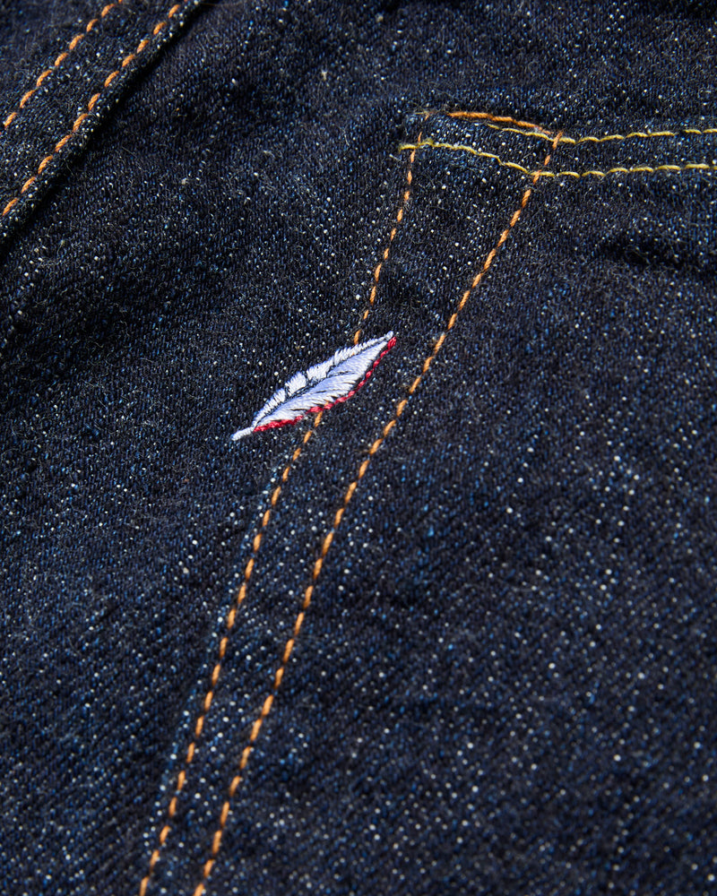 XX-003 14oz Rinsed Selvedge Denim - Regular Straight Fit