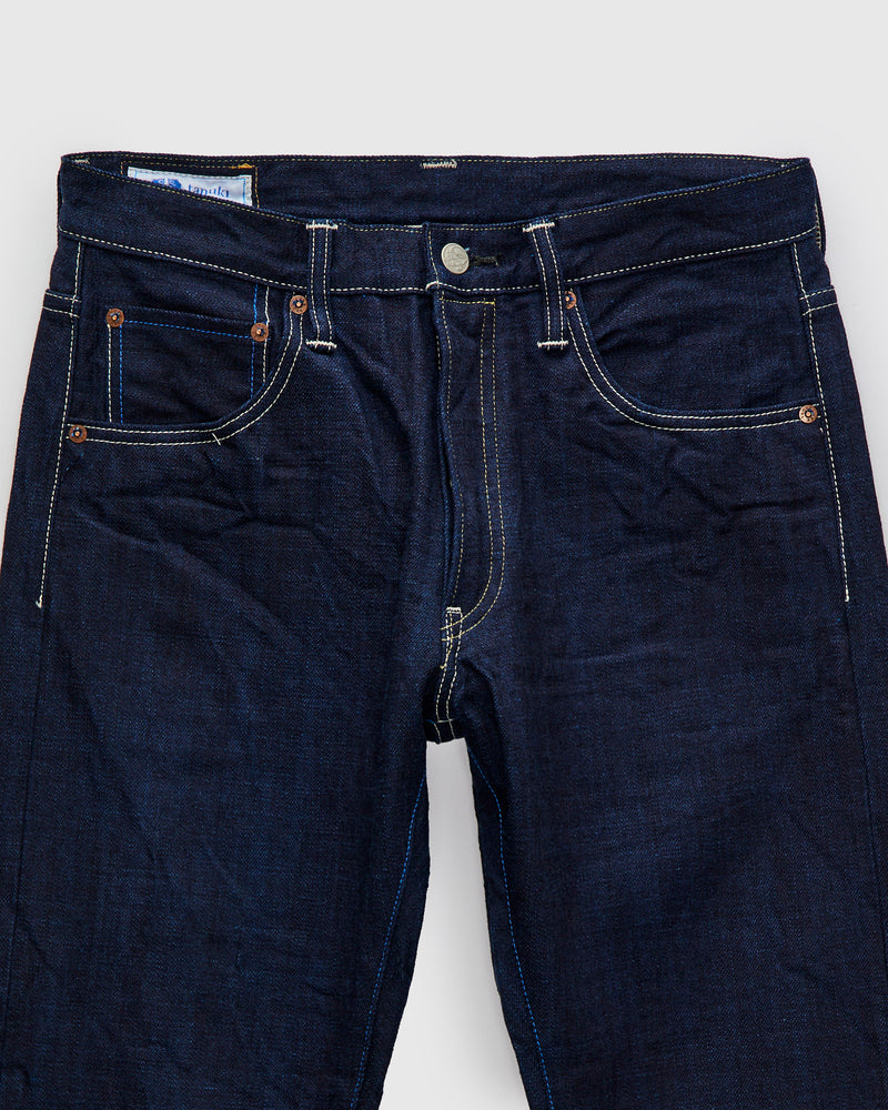 202TB "Yurai" 15oz Natural Indigo Selvedge Denim - High Tapered Fit