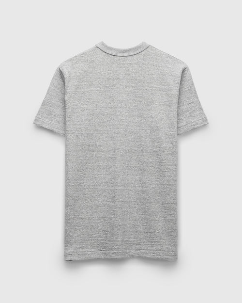 4601 Tube Knit Tee in Heather Grey