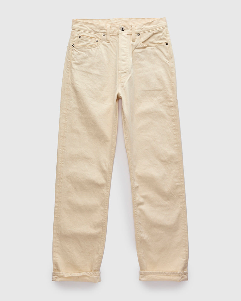 RS-33x 12oz Ecru Selvedge Denim - Relaxed Straight Fit
