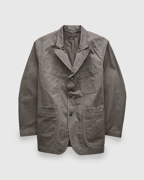 Bedford Jacket in Grey PC Tanker Twill
