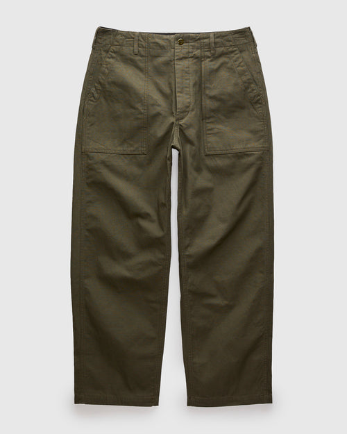 Fatigue Pants in Olive Heavyweight Cotton Ripstop