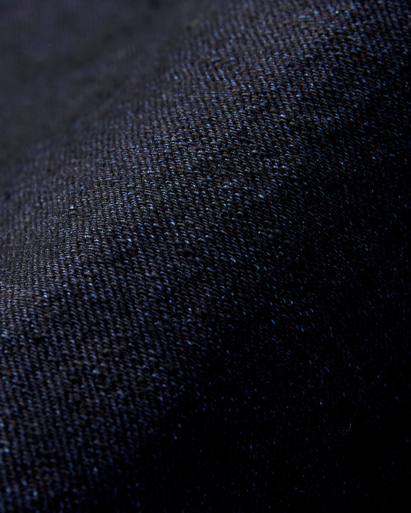 B1108SRB "Super Rough" 15.5oz Indigo/Black Selvedge Denim - Slim Straight Fit