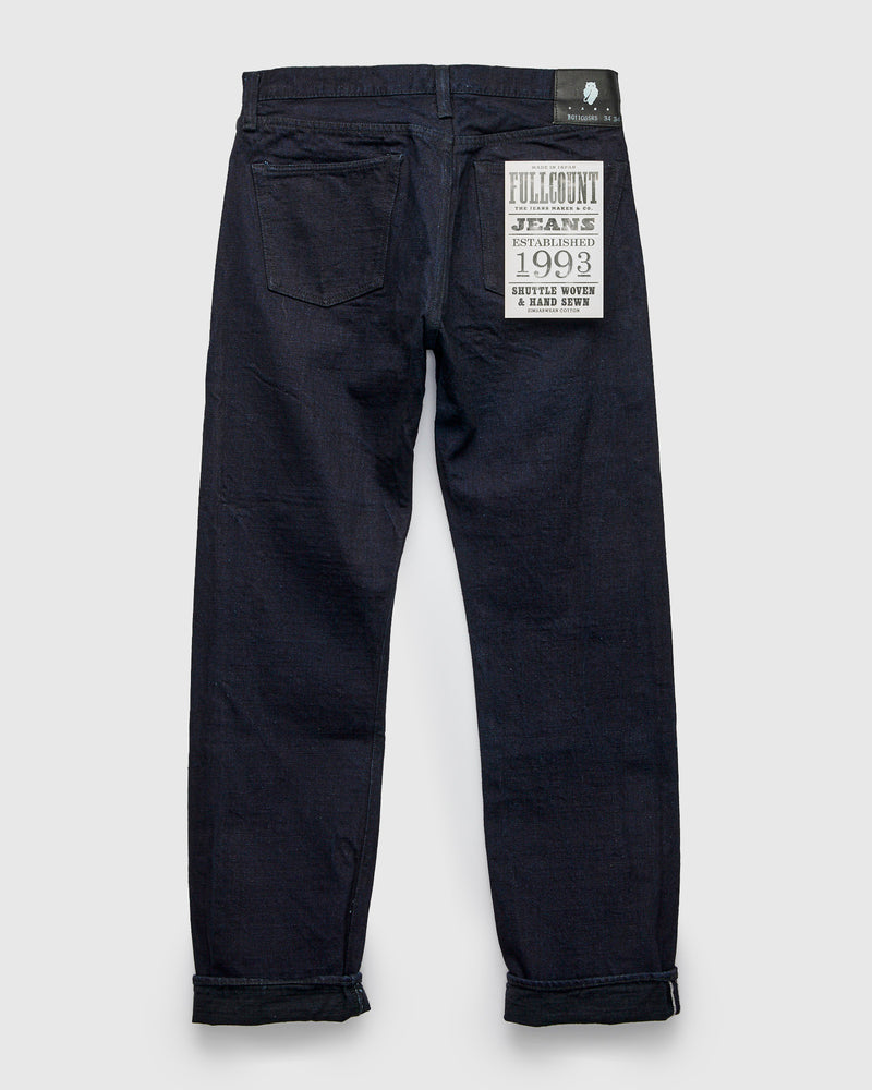 B1108SRB "Super Rough" 15.5oz Indigo/Black Selvedge Denim - Slim Straight Fit