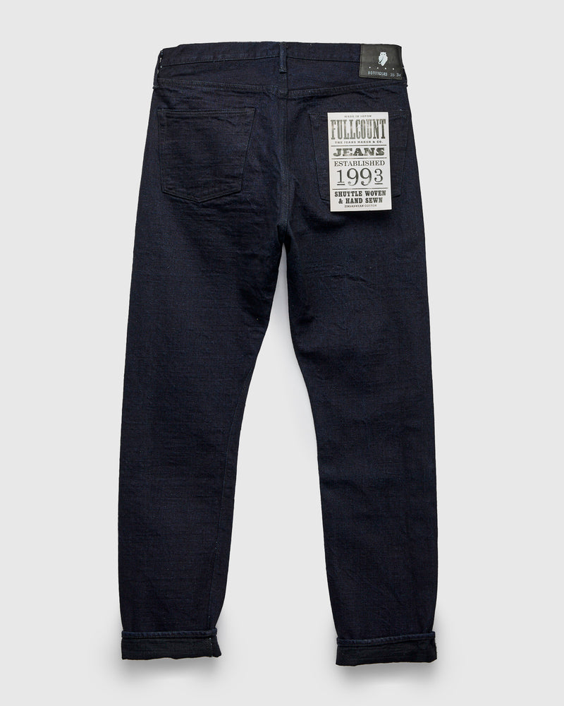 B1110SRB "Super Rough" Indigo/Black 15.5oz Selvedge Denim - Tapered Fit