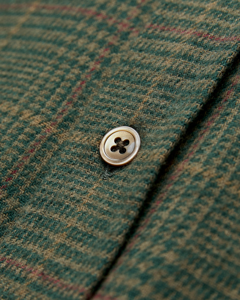 Lake Button-Up Shirt in Pine