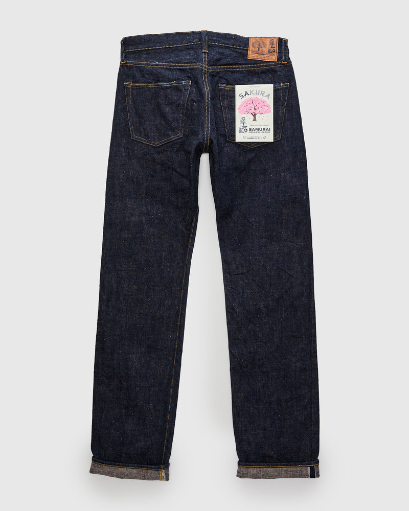 S500AX-SA "Ai-Plus Sakura" 18oz Selvedge Denim - Regular Straight Fit