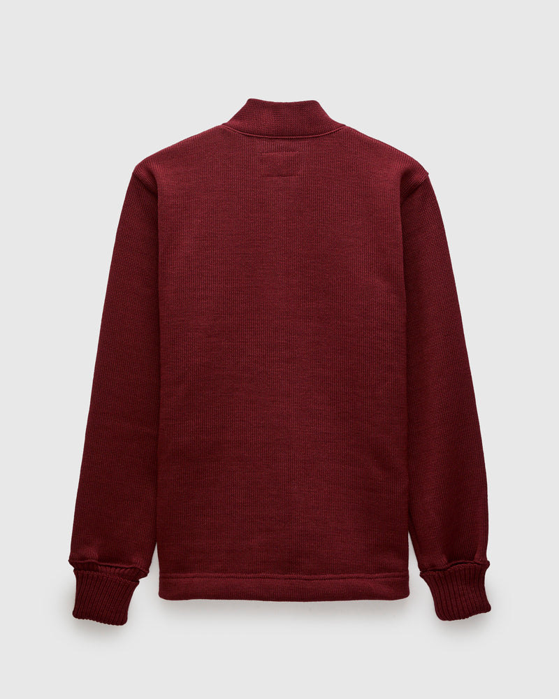 Classic Cardigan in Burgundy
