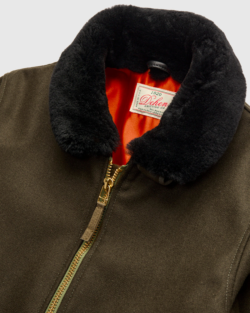 Flyers Club Jacket in Loden Green