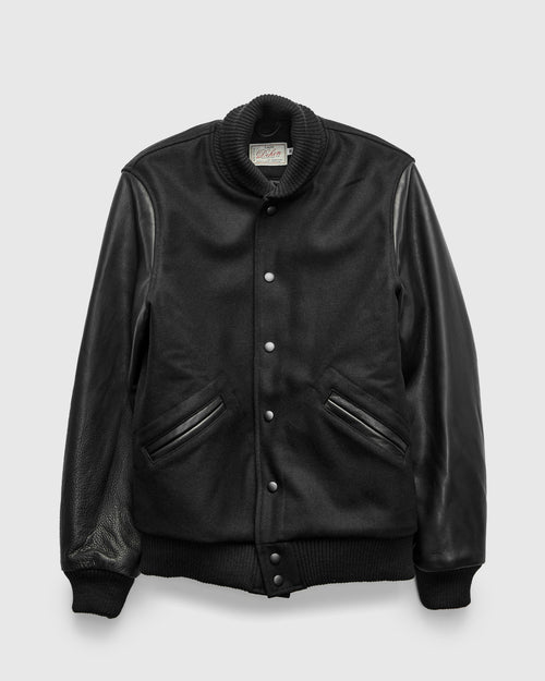 Varsity Jacket in Black