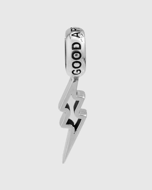 Cutout Shazam! Pendant 3A in Sterling Silver