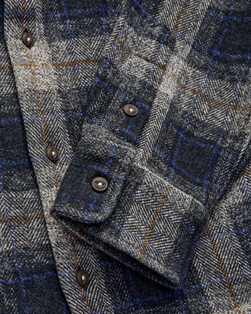 The Ripper Long Sleeve Shirt in Midnight Forest