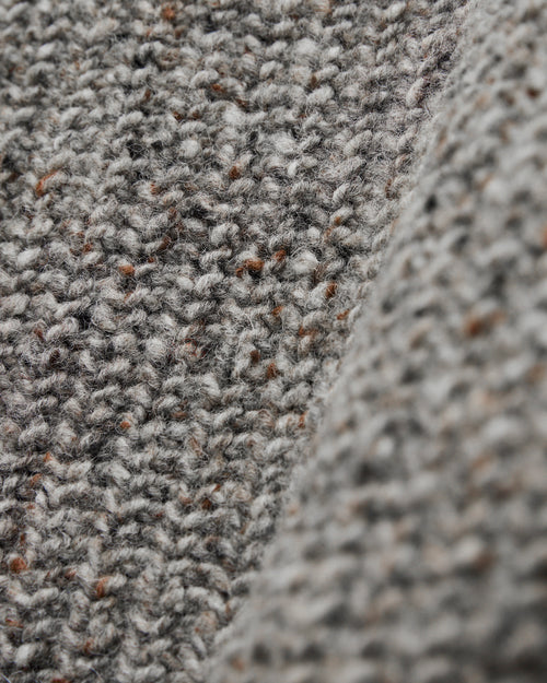 "Taste Of The Future" Wool Knit Sweater in Greymix