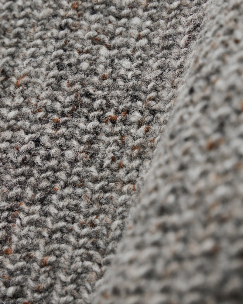 "Taste Of The Future" Wool Knit Sweater in Greymix