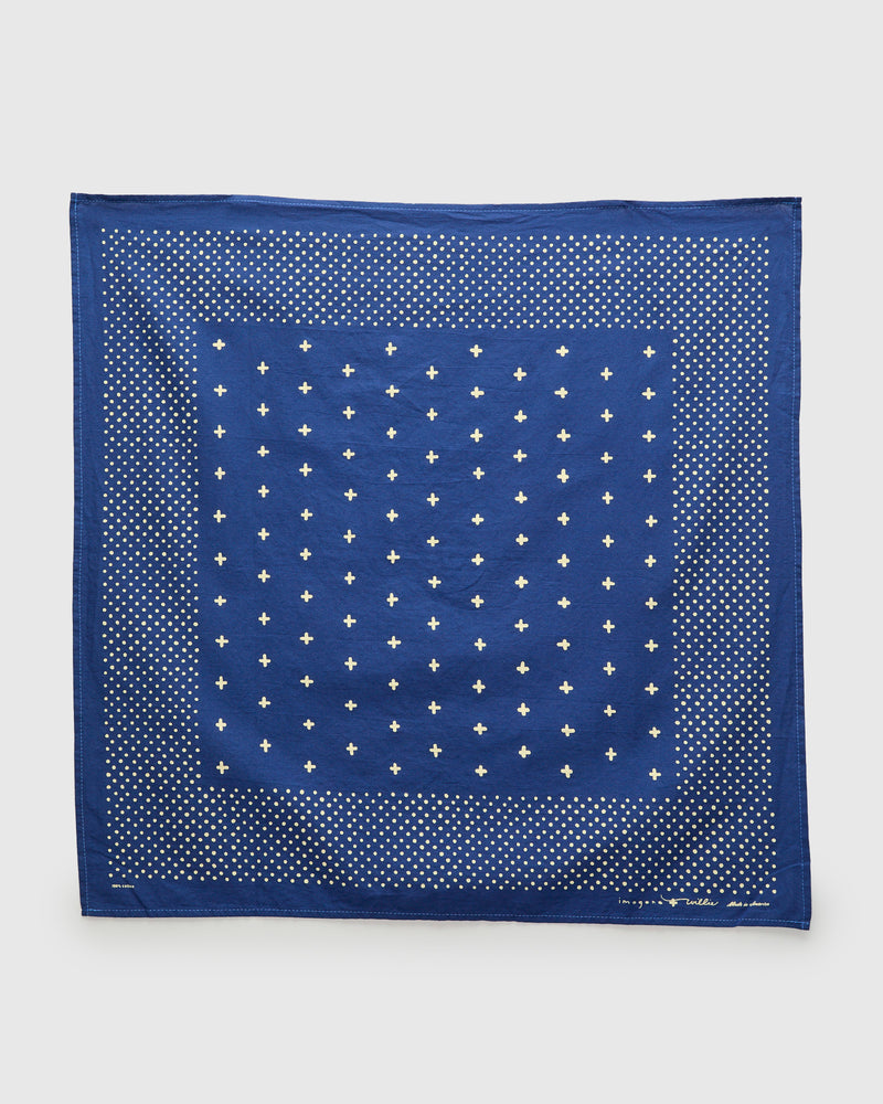 Vintage Bandana in Blue