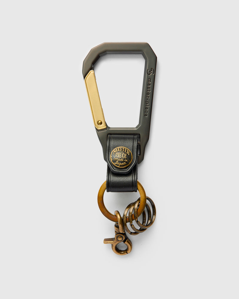 Carabiner Keychain in Black