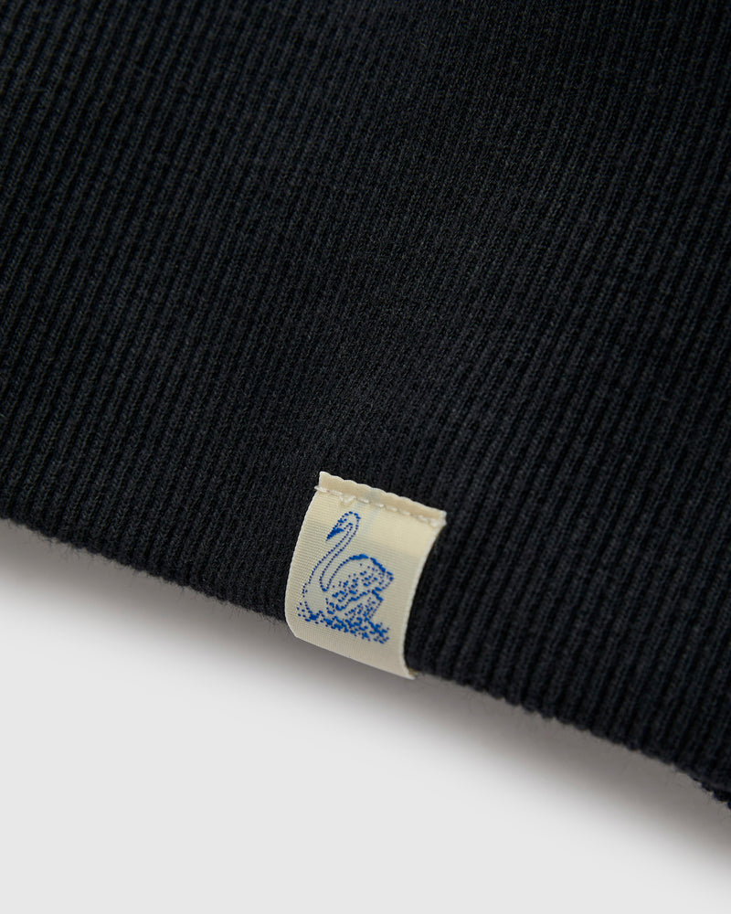 CSW28 "Good Basics" Organic Cotton Crewneck Sweater in Charcoal