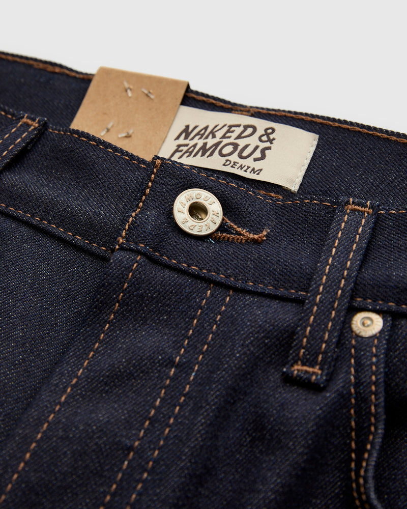 "Coffee Dye" 12.5oz Selvedge Denim - Easy Guy Fit
