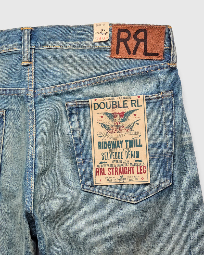 "Milner Wash" 13.7oz Selvedge Denim - Straight Fit