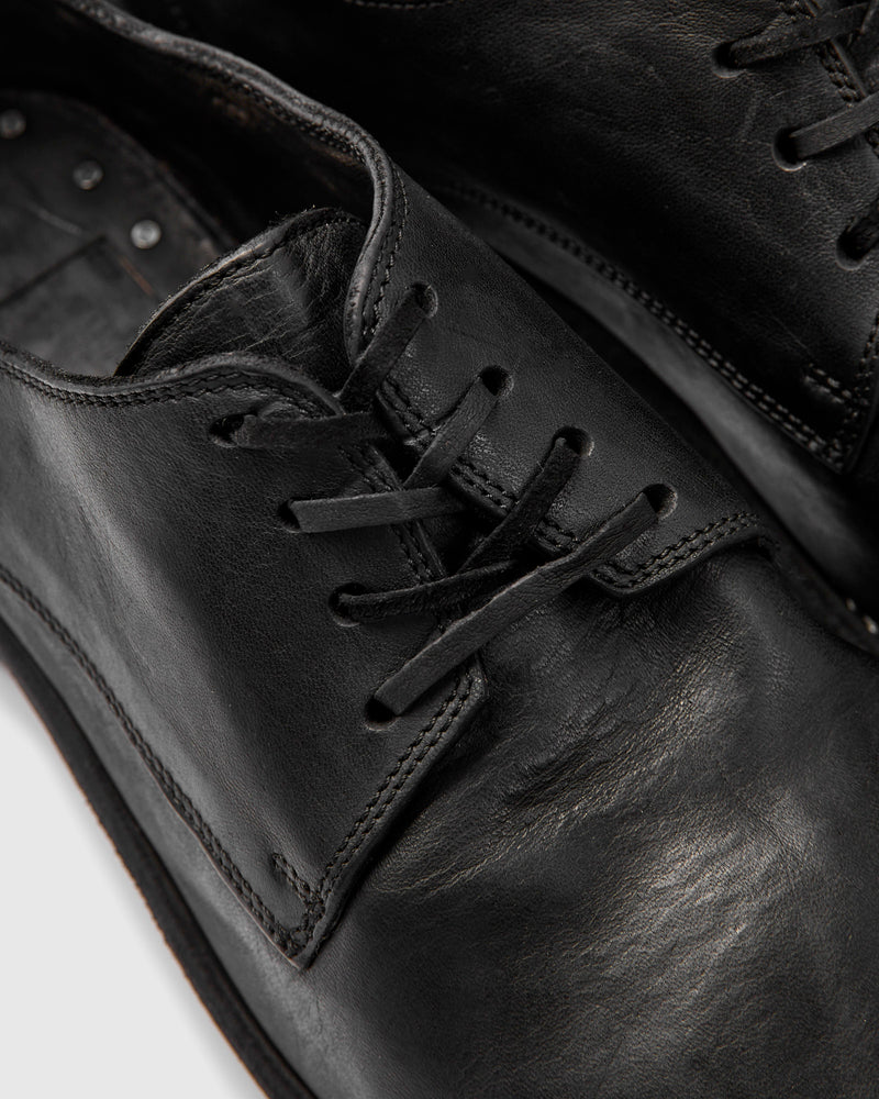 992 Classic Derby in Black Full Grain Horse Leather