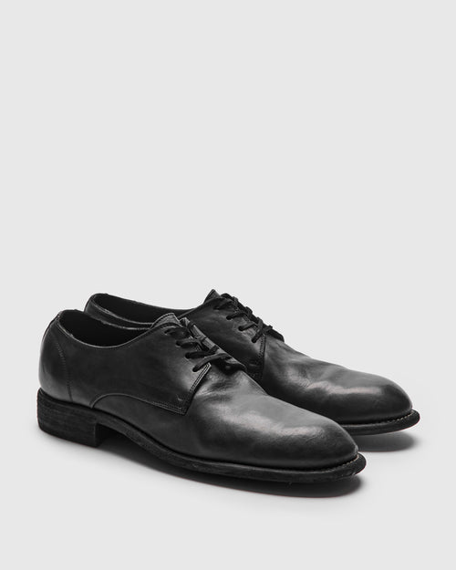 992 Classic Derby in Black Full Grain Horse Leather