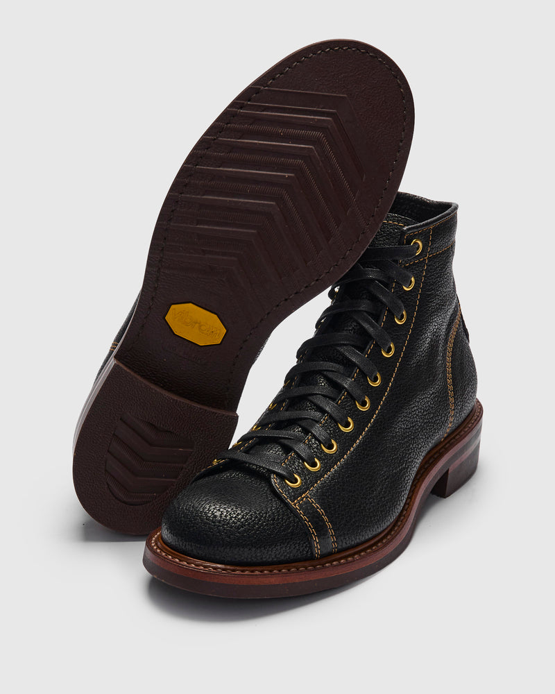 Monkey Boot in Hokkaido Ezo Bear Black