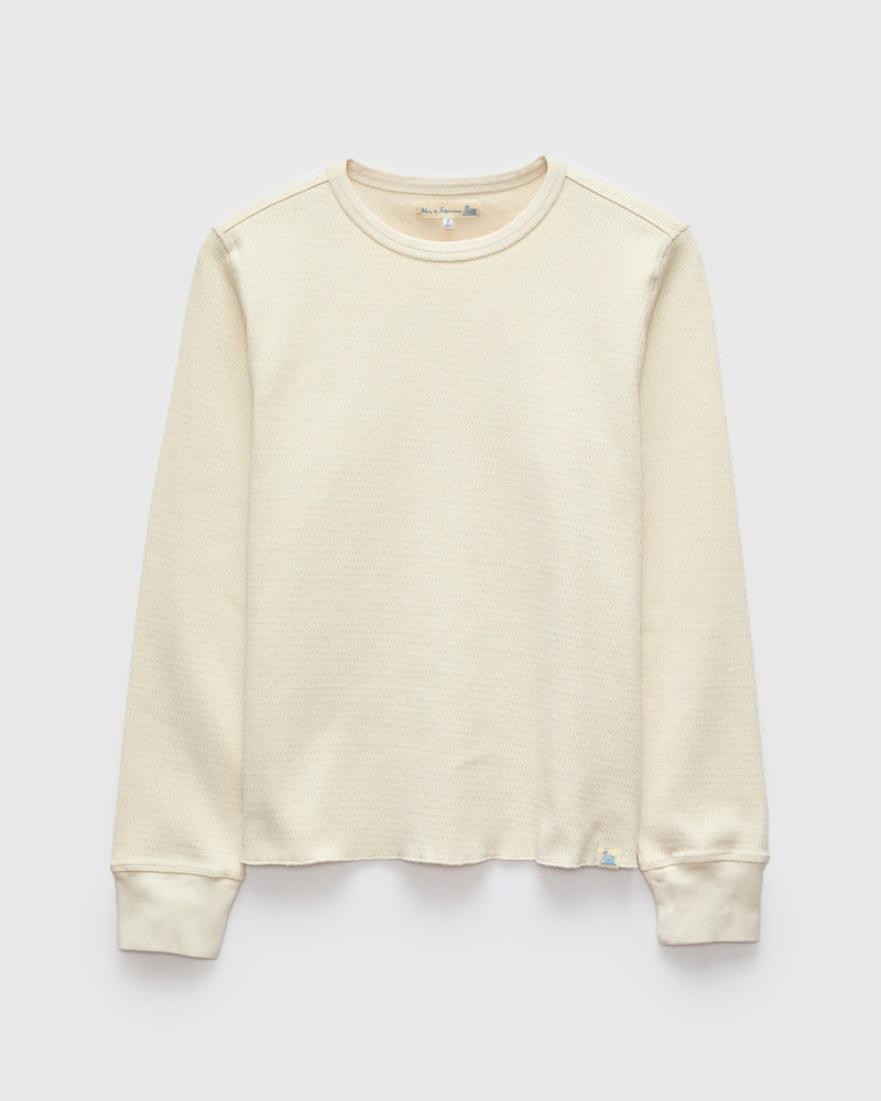 Diamond Thermal Long Sleeve Shirt in Nature