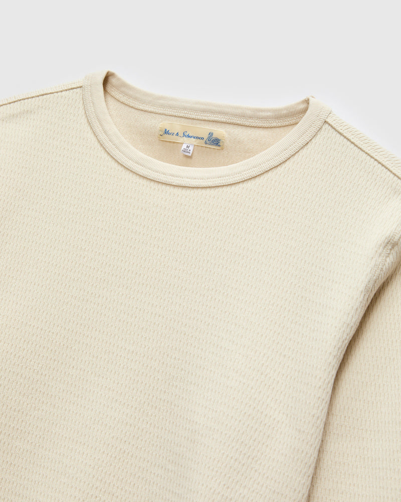 Diamond Thermal Long Sleeve Shirt in Nature