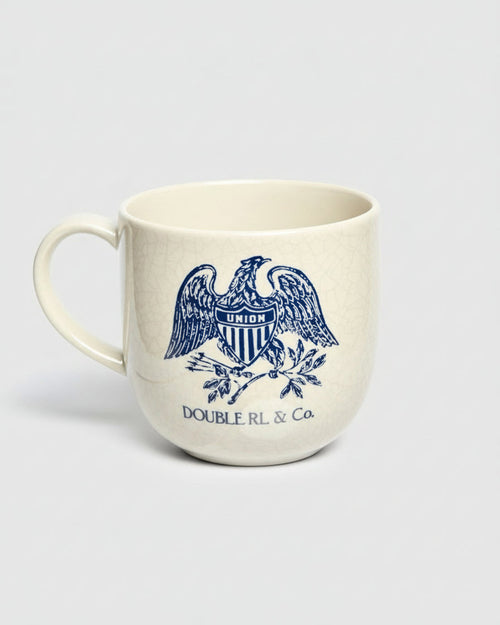 Eagle Souvenir Mug in Cream Stoneware