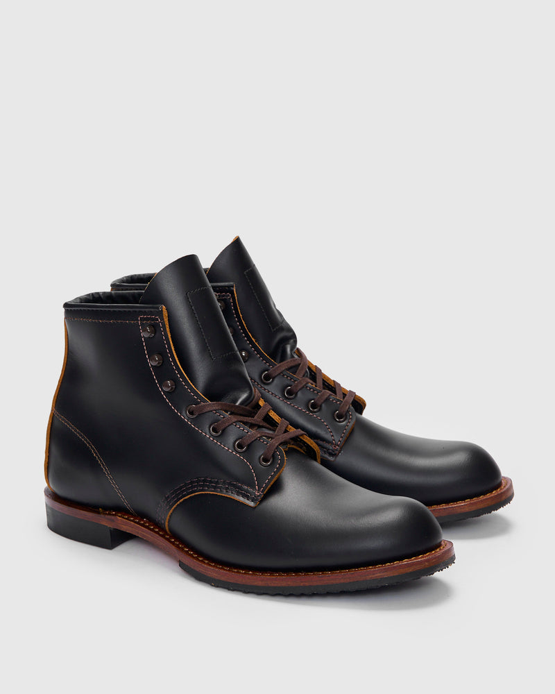 9060 Flatbox Beckman Boot in Black Klondike