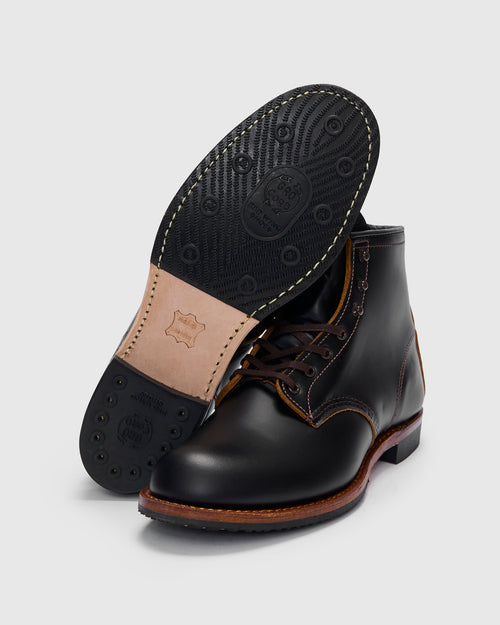 9060 Flatbox Beckman Boot in Black Klondike