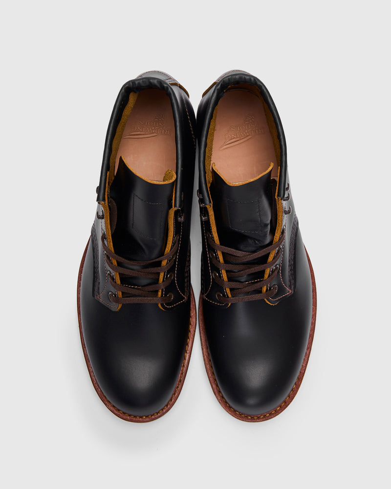 9060 Flatbox Beckman Boot in Black Klondike