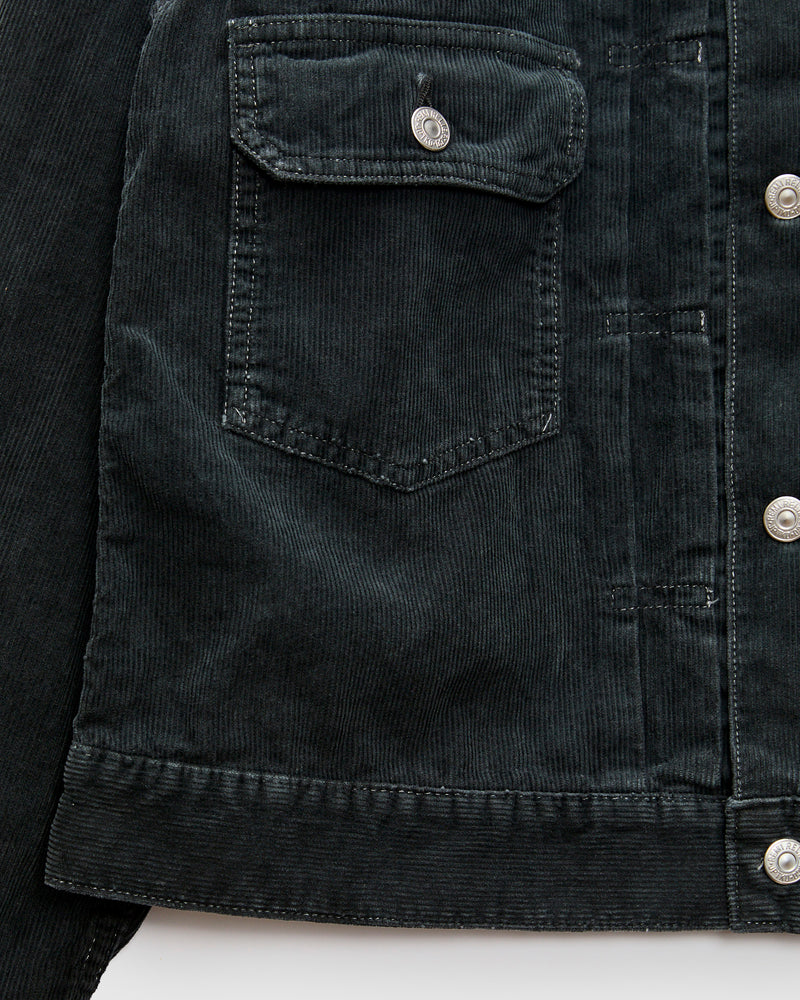 14W Corduroy 2nd Jacket in Black