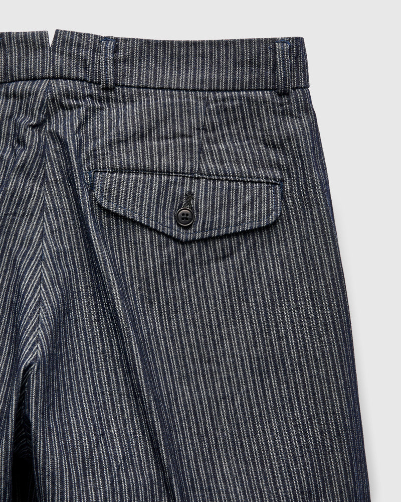 OR-1123 Tailor Work Trousers in Indigo Stripe