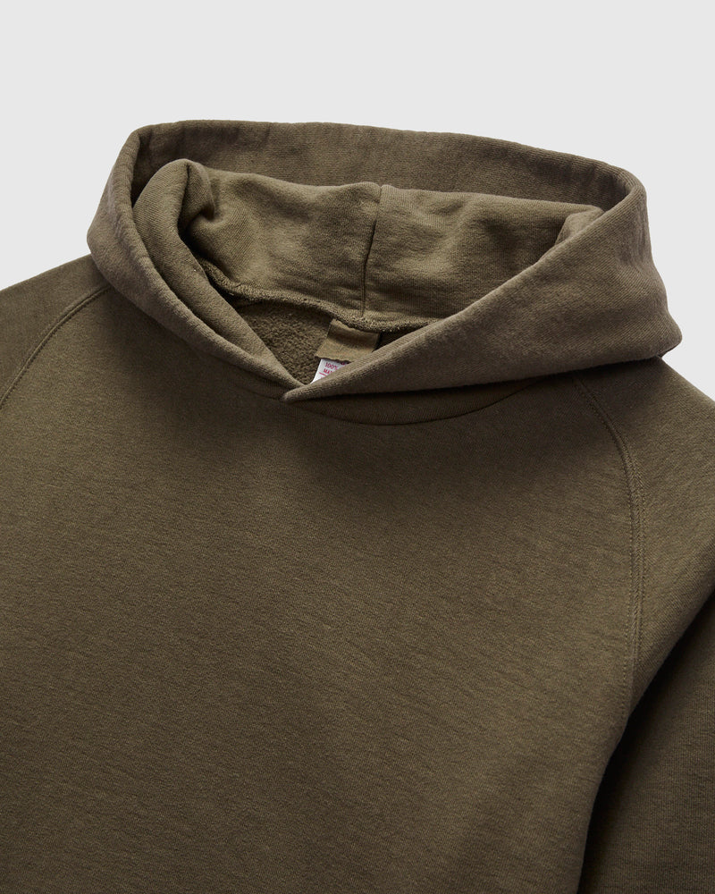 13.5oz Heavyweight Pullover Hoodie in Olive