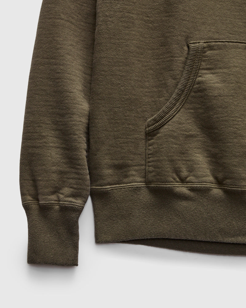 13.5oz Heavyweight Pullover Hoodie in Olive