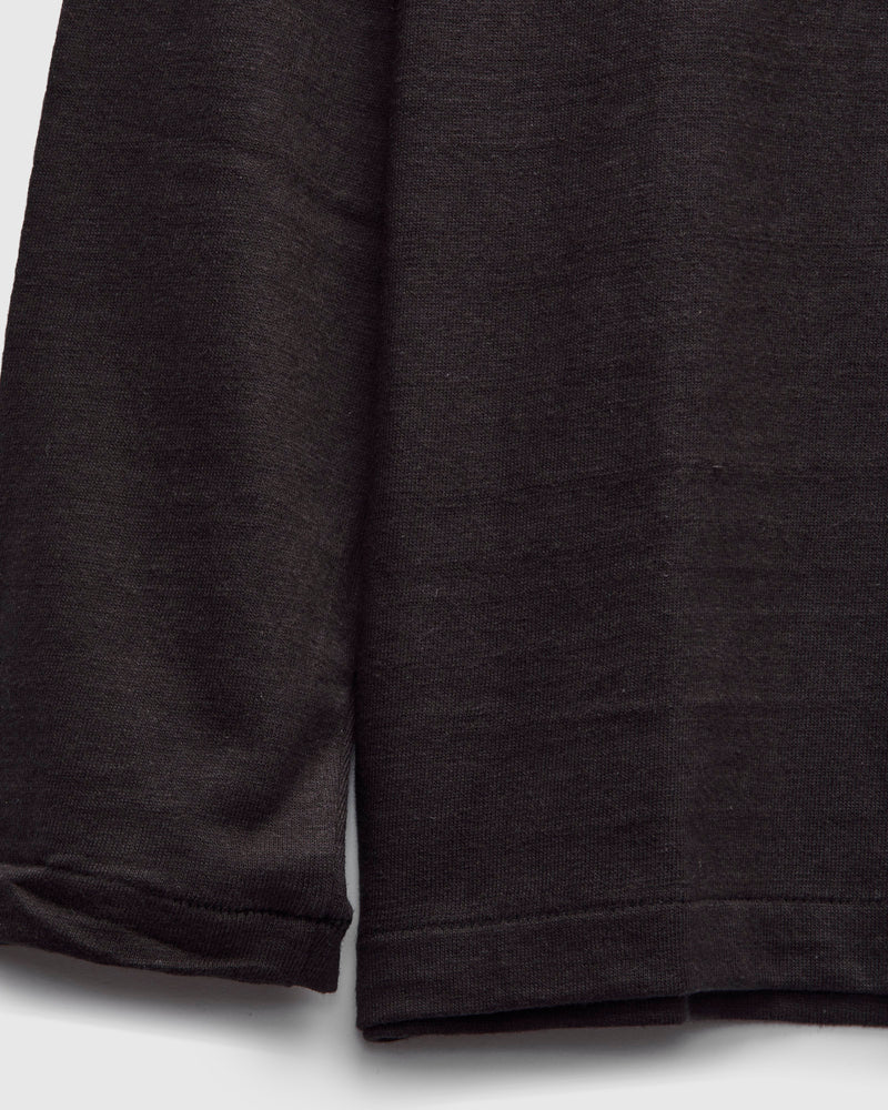 5906 Loopwheel Long Sleeve Tee in Sumikuro