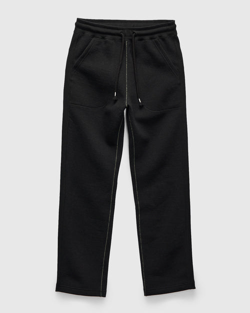Fleeced Foxfibre® Sweatpants in Black Coyote