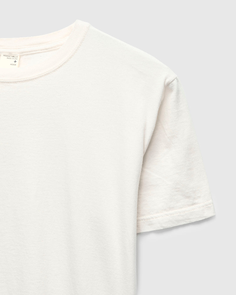 The Cotton Project Tee in Vintage White