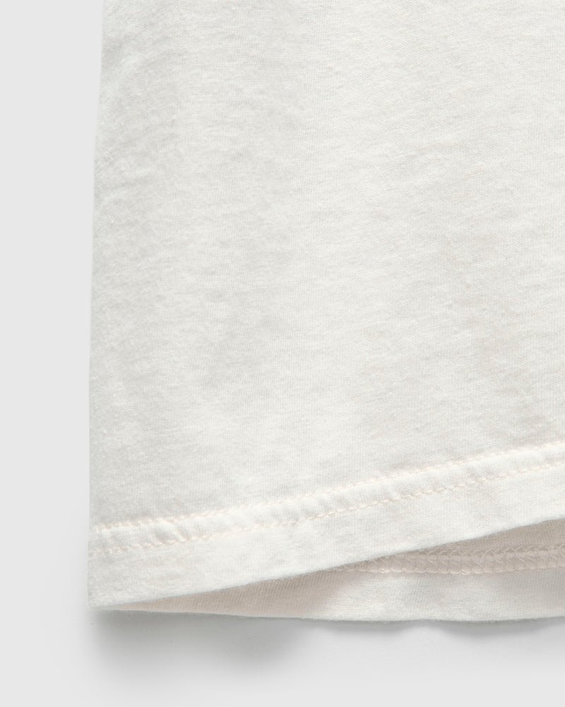 The Cotton Project Tee in Vintage White