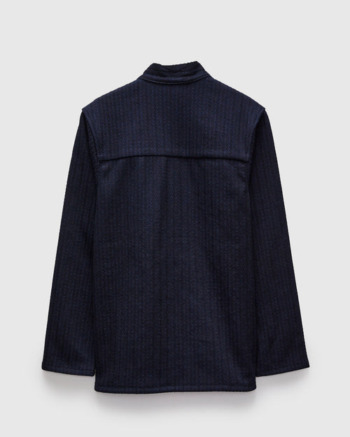 "Indigo Sugiaya" Kimono Shirt in Indigo