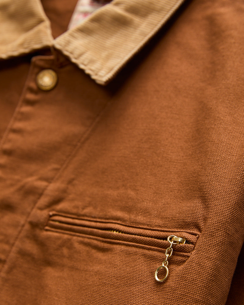Painter Work Jacket in Golden Brown